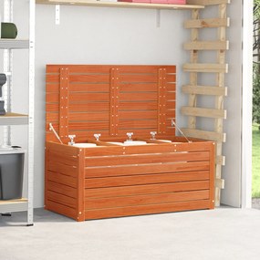 Caixa de Armazenamento para Jardim Castanho-mel