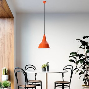 Chandelier Saglam – Laranja – Ø30 h:35 cm