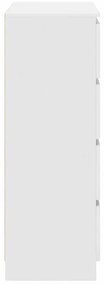Aparador 80x35x99 cm derivados de madeira branco