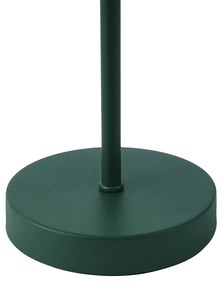 Candeeiro de mesa para exterior verde escuro com LED regulável em 3 níveis IP44 recarregável - Keira Moderno