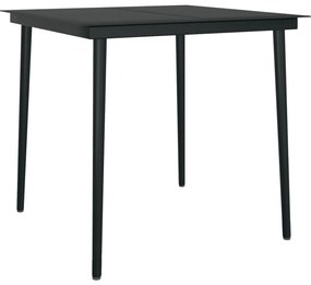 3 pcs conjunto de jantar p/ jardim com almofadões vime PE bege