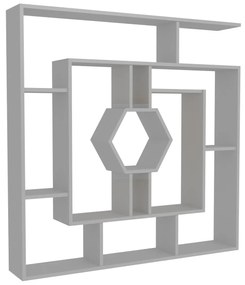 Estante Labrina – Branco – 134x134x22 cm