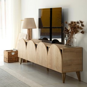 Suporte para TV Mesta – Carvalho – 180x50x35 cm