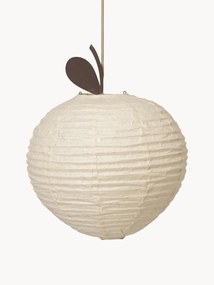 Abajur em papel washi artesanal Apple