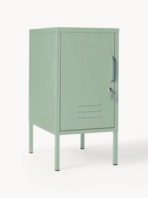 Mesa de cabeceira em metal com dobradiças à esquerda ou à direita The Shorty