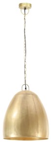 Candeeiro suspenso industrial redondo 25 W 42 cm E27 bronze