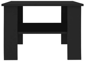 Mesa de centro 60x60x42 cm derivados de madeira preto