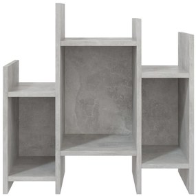 Móvel de apoio 60x26x60cm derivados de madeira cinzento cimento