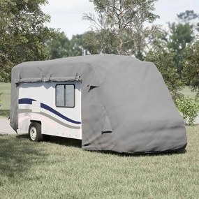 vidaXL Capas autocaravanas 660x235x275 cm tecido não tecido cinzento