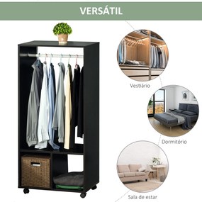 Armário Moderno – Modelo Lyon – 60x40x128 – Armazenamento Vertical – B