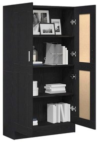 Estantes de Livros em Carvalho Preto da - Conjunto de 2, 165x30,5x150