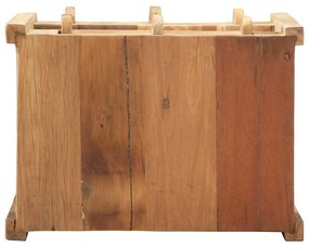 Mesa de Apoio vidaXL 43x32x46 cm Madeira Sólida Reclamada