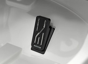Carro elétrico para Crianças 12V 4x4 Mercedes Benz AMG SL63, Rodas Espuma EVA, Assento couro ecológico Branco