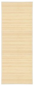 vidaXL Tapete de bambu 80x200 cm natural