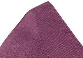 Pufe almofada roxo 140 x 180 cm FUZZY Beliani