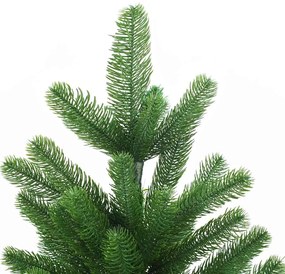 Árvore de Natal artificial agulhas realistas 150 cm verde