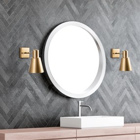 Candeeiro de Parede Funnel – Dourado – 14 x 24 x 21 cm