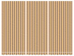 Tecido de substituição para toldo 5x3,5 m riscas multicor