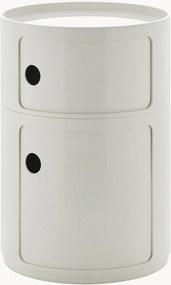 Armário de design Componibili, 2 elementos, Alt 62 cm