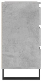 Aparador 60x35x70 cm derivados de madeira cinzento cimento