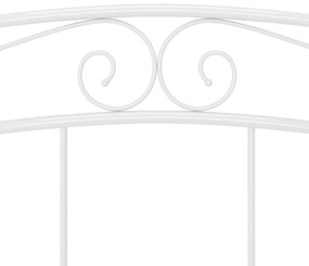Estrutura de cama metal 160x200 cm branco