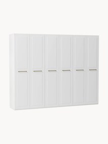 Roupeiro modular com portas articuladas Charlotte, L 300 cm, vários tamanhos
