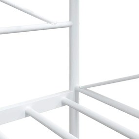 Cama de Dia sem Colchão 100x200 cm aço branco