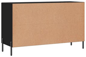 Aparador 100x36x60 cm derivados de madeira preto