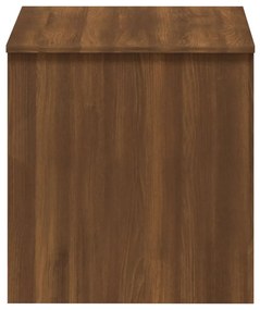 Mesa centro 102x50,5x52,5 madeira processada carvalho castanho