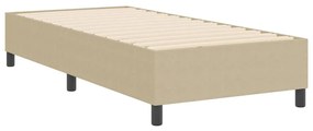 Cama Box vidaXL Verde Claro Cinza 90x200 cm em Tecido de Corduroy