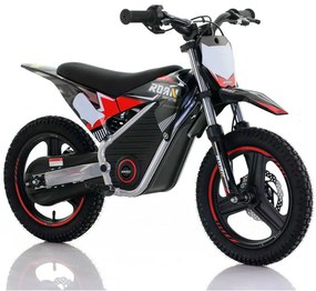 Mini moto elétrica para crianças Minicross electrica 350W 14/14" Warrior MX-E350 Preta