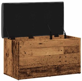 Banco de arrumação 82x42x45 cm derivados madeira madeira velha