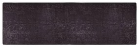 Tapete lavável antiderrapante 80x300 cm antracite