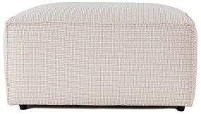 Pouffe Lora – Branco – 85x85x40 cm