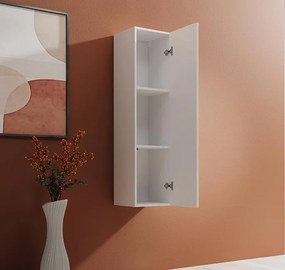 Mueble colgante modelo Baza 30x120 en color blanco