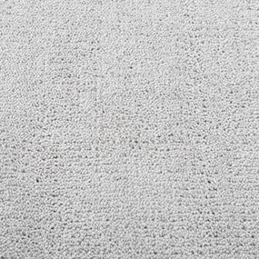 Tapete de pelo curto OVIEDO 160x230 cm cinzento
