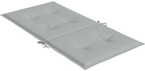Almofadões lombares cadeiras 4pcs 100x50x4 cm mesclado tecido