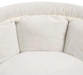 Cama para cães 40x40x20 cm cinzento