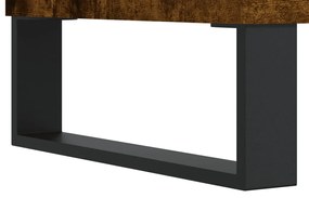 Móvel de TV 69,5x30x50cm derivados madeira cor carvalho fumado