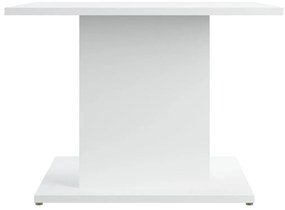 Mesa de centro 55,5x55,5x40 cm derivados de madeira branco