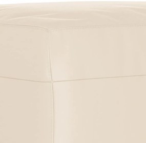 4 pcs conjunto sofás c/ almofadas tecido de microfibra bege