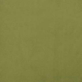 Apoio de pés 60x60x36 cm veludo verde-claro