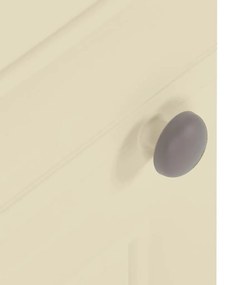 Armário de plástico 40x43x85,5 cm design de madeira branco nata
