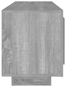 Móvel de TV 102x35x45 cm derivados de madeira cinzento sonoma