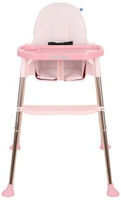 Cadeira refeição para bebé 2 em 1 Sky-High Rosa