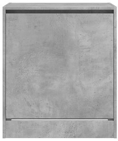 Sapateira 60x42x69 cm derivados de madeira cinzento cimento