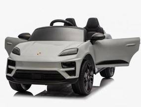Carro ELÉTRICO INFANTIL Porsche Macan 12v Cinzento