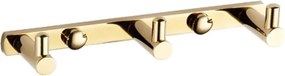 Mexen gancho triplo para toalha, dourado - 709163-50