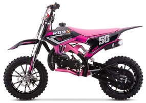 MINI MOTO PARA CRIANÇAS MiniCross Roan RXF 49cc 4.5CV 2024 Rosa