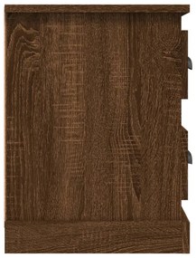 Móvel TV 102x35,5x47,5cm derivados de madeira carvalho castanho